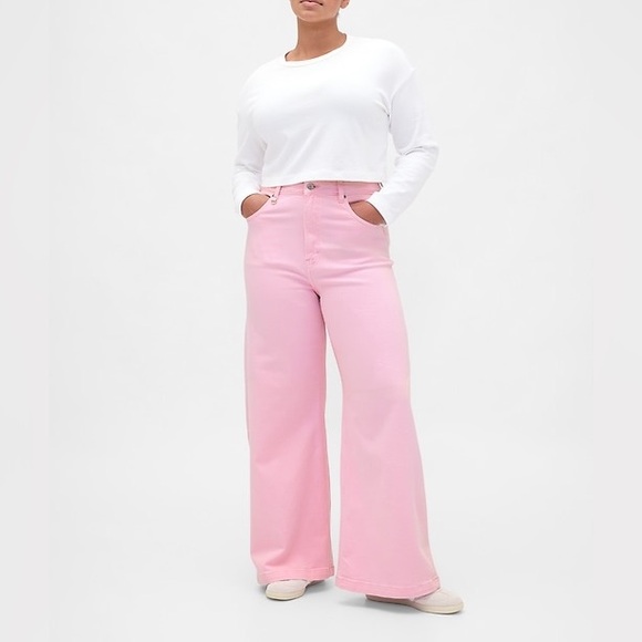 Sky High Rise Stride Wide-Leg Jeans - Picture 9 of 10